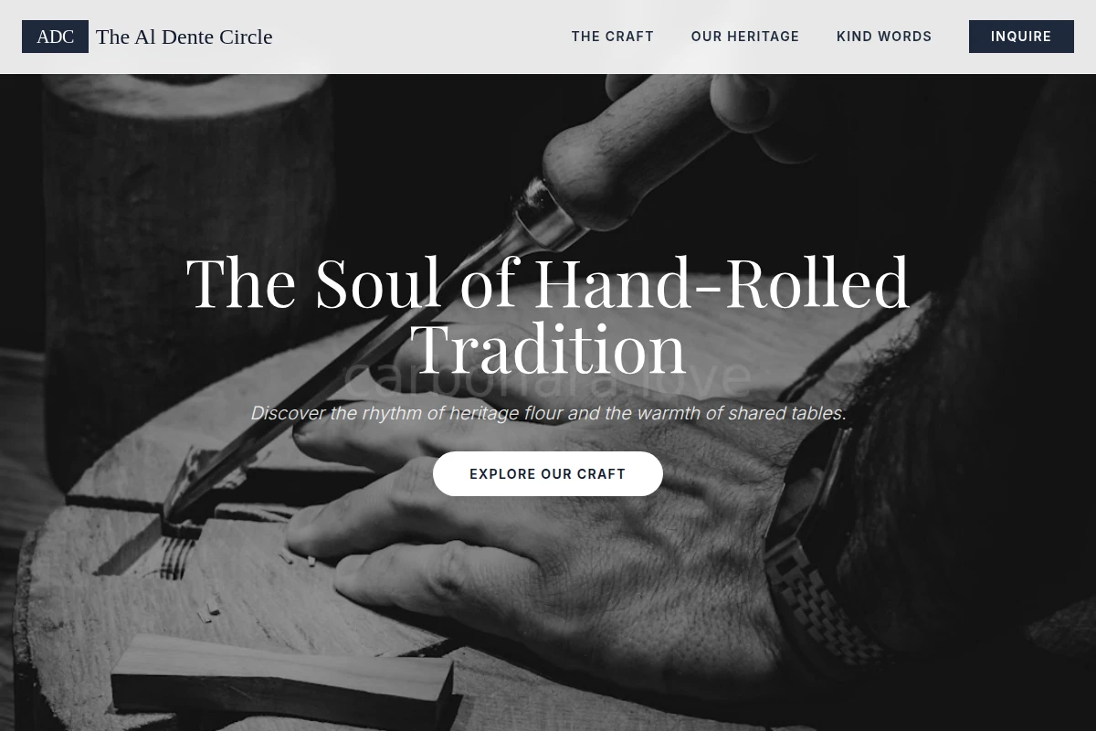 Heritage Artisan