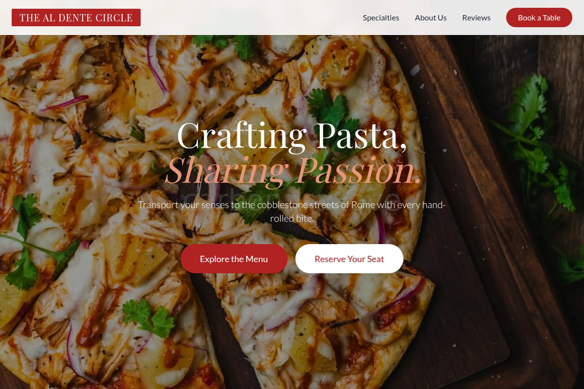 Roman Italian Food