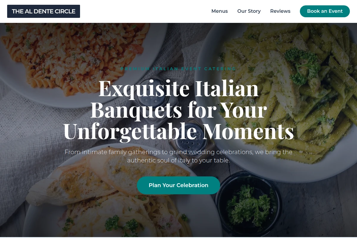 Banquet Italian Food