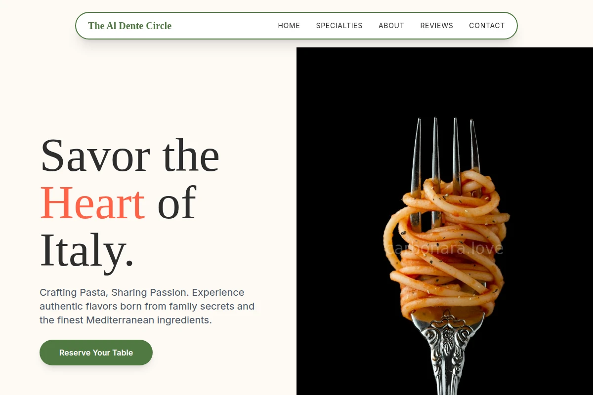 Aroma Italian Food